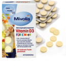 ​Пастилки с витамином D3 Mivolis 60шт