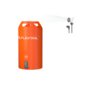 Душ портативный с емкостью и насосом Flextail Tiny Shower Bucket, 20л, оранжевый