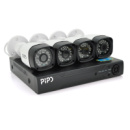 Комплект видеонаблюдения Outdoor 015-4-2MP Pipo  (4 уличных камеры, кабеля, блок питания, видеорегистратор APP-Xmeye)