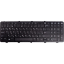 Клавіатура для ноутбука HP Probook 450, 450 G1, 455 чорний, чорний фрейм