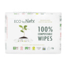 Органические салфетки Eco by Naty без запаха 168 шт (3 упаковки в 1)
