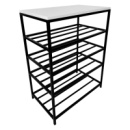 Полка для обуви Валенсия 70см белая аляска 0-3-9005