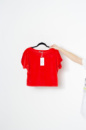 Комплект футболка+шорты красный