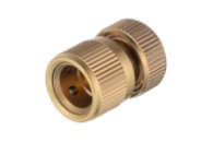 Коннектор латунный на шланг Intertool-Storm 1/2« × 3/4» (GE-1220)