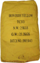 Пигмент железоокисный желтый Tongchem 313 Китай 25 кг
