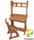 Комплект, парта, стул, надстройка (ширина 70см)