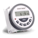 Таймер недельный Sinotimer TM619-2, программируемый, 16А, 200-250V, 60х60х30 мм