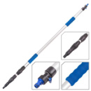 Ручка телескопічна до щітки для мийки автомобіля, SC2565, довжина 128-250см, діаметр 22-25-30мм (SC2