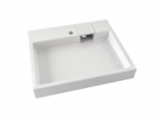 Умывальник на стиральную машину акриловый Redokss San DEYMOS 60х55см