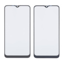 Стекло тачскрина с OCA плёнкой для Oppo A5s/ A7/ A12 (2020)/Realme 3 чёрное с олеофобным покрытием, закалённое