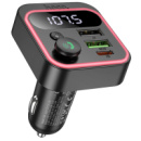 АЗП FM модулятор Hoco E85 Tiger PD20W+QC3.0 (2USB-A/1C)