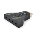 Контролер USB-sound card (7.1) 3D sound (Windows 7 ready), Blister
