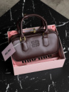 Сумка Miu Miu Arcadie Leather Bag Burgundy Premium бургунди
