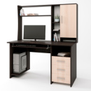 Компьютерный стол Эверест Студент Класс венге + дуб молочный (DTM-2153)