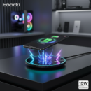 Бездротова зарядка для смартфона Toocki TQ-WL01 15Вт (чорна)