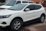 Боковые трубы Black (2017-2021, 2 шт., нерж. сталь) для Nissan Qashqai