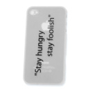 Чохол для iPhone 4G «Stay hungry Stay foolish»