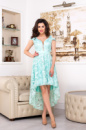 Коктейльна Сукня Mint Elegance 9081 М'ятна
