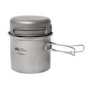 Набір титанового посуду (казанок, миска) 1.1л+0.45л Mobi Garden NX21666033 titanium