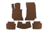 Коврики EVA (Cabrio, коричневый) для Mercedes E-сlass W214 2023- гг