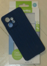 Чехол ColorWay Slim PC Carbon Xiaomi Redmi Note 12 4G Blue CW-CSPCXRN124-BU