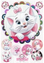 Вафельные картинки на тему: Кошечка Мари
