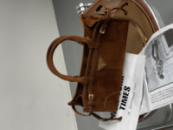Сумка Prada Medium Suede Tote Bag карамель