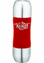 Термос вакуумный с двойной крышкой-чашкой KRAUFF 500 мл. красный
