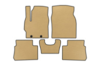 Коврики EVA (Hybrid, Бежевые) для Toyota Yaris/Yaris Cross (XP210) 2020- гг