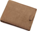 Затиск для грошей 714532 з натуральної шкіри Коричневий