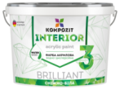 Фарба інтер’єрна INTERIOR 3, 1,4 кг, Білий