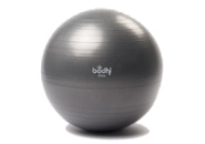 Фітбол м'яч для йоги та фітнесу Bodhi 65 см антрацит