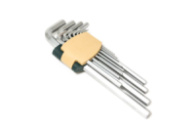 Набор ключей Г-образных 6-гранных экстра длинных 13 предметов(2, 2.5, 3-8, 10, 12, 14, 17, 19мм)в пластиковом держателе ROCKFORCE RF-5137XL