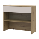 Тумба для обуви Doros Сплит 94х39х80 см Дуб артизан/Кашемир (DRS-011462)