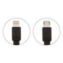 Кабель Lightning-microUSB 1 м WK WDC-009-Black