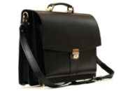 Портфель ручної роботи шкіряний Чорний (1939512628)