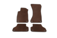 Коврики EVA (коричневые) для Ауди A4 B9 2015-2022 гг