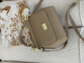 Сумка Dolce&Gabbana Sicily - Premium бежевий 18cm