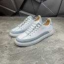 Кеды Кожаные мужские белые SHADOW White! Кроссовки мужские Натуральная КОЖА!