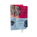 Глиняная маска-детокс с черникой Clay Nourishing Face Mask Bluberry Repair And Deep Cleaning 20 ml