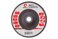Круг лепестковый торцевой Intertool 180 мм Р36 (BT-0223)