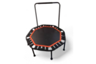 Фітнес-батут круглий з ручкою для тренувань вдома та залі діаметр 105 см