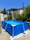 Intex 28272 (300×200×75 см) прямокутний каркасний басейн Rectangular Frame Pool синій