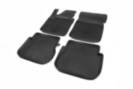Резиновые коврики с бортом (4 шт, Polytep) для Volkswagen Caddy 2015-2020 гг