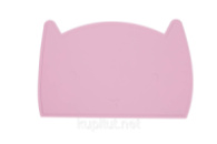 Силіконовий килимок для годування дитини FreeOn Kitty, pink