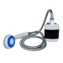 Портативный аккумуляторный душ YT43869 с помпой, аккумулятор 2200mAh, White/Black, Box