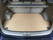 Коврик багажника (EVA, бежевый) (5 мест) для Hyundai Santa Fe 2 2006-2012 гг
