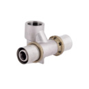 Прес-фітинг Icma трійник 1/2«вх20 настінний прохідний № 422