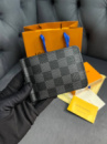 Зажим серый для денег Louis Vuitton Damier Graphite k306