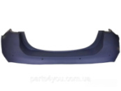 Бампер задний Ford Fusion 2013-2018 под парктроники ES7Z-17K835 BPTM